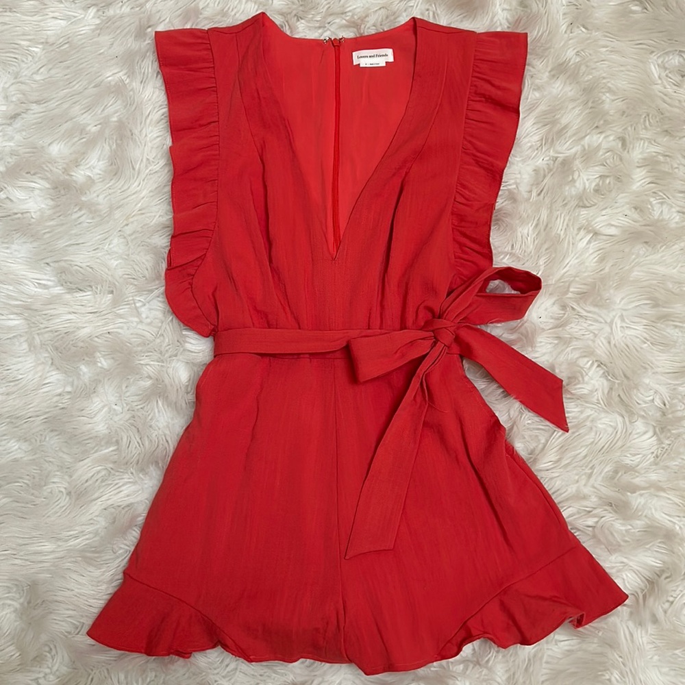 Lovers + Friends Tie Romper